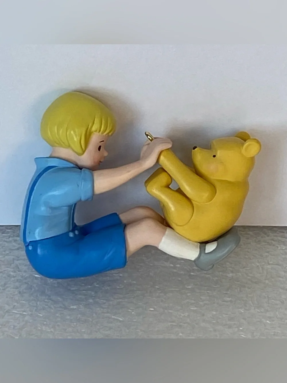 Vintage 1999 Hallmark Keepsake Disney Ornament Winnie The Pooh and Christopher